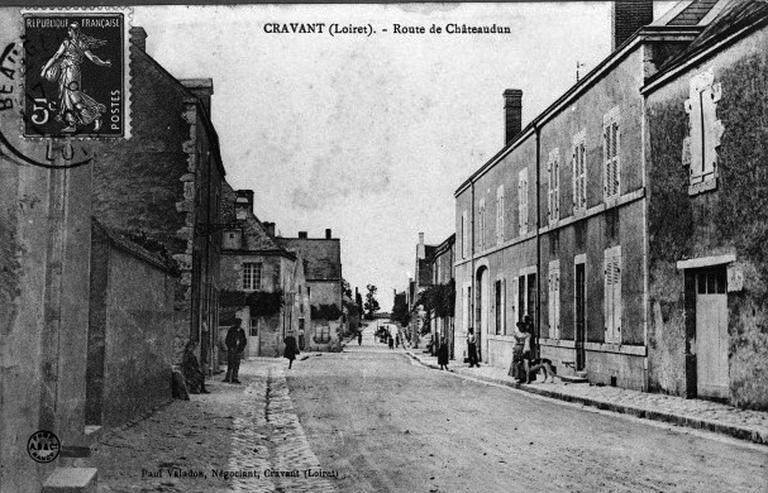 L'actuelle rue Nationale au début du siècle.