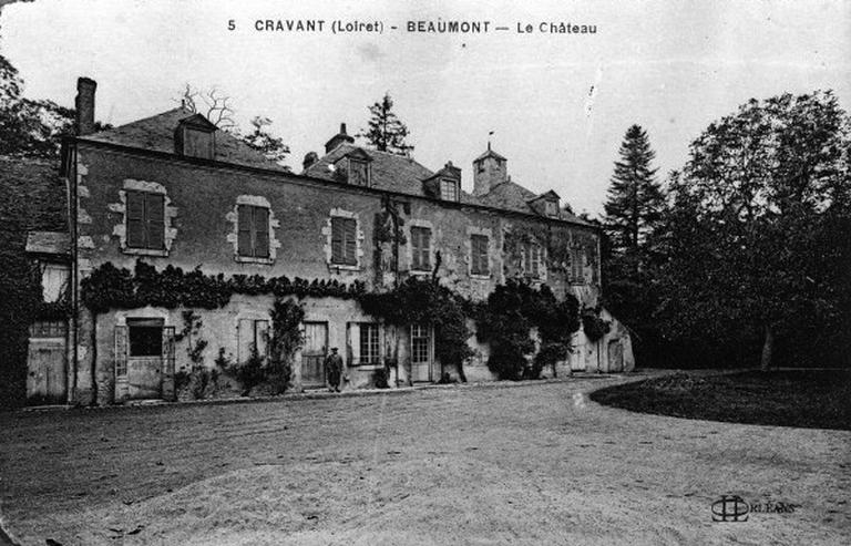 Maison de maître au lieudit Beaumont au début du siècle.
