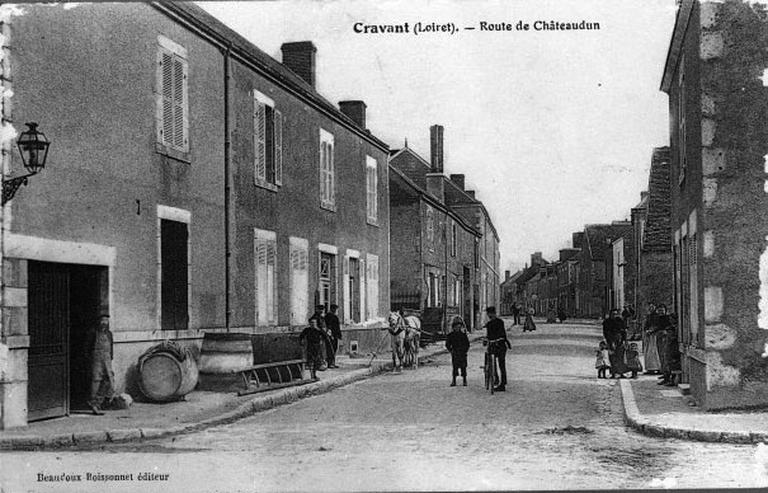 La rue principale au début du siècle.