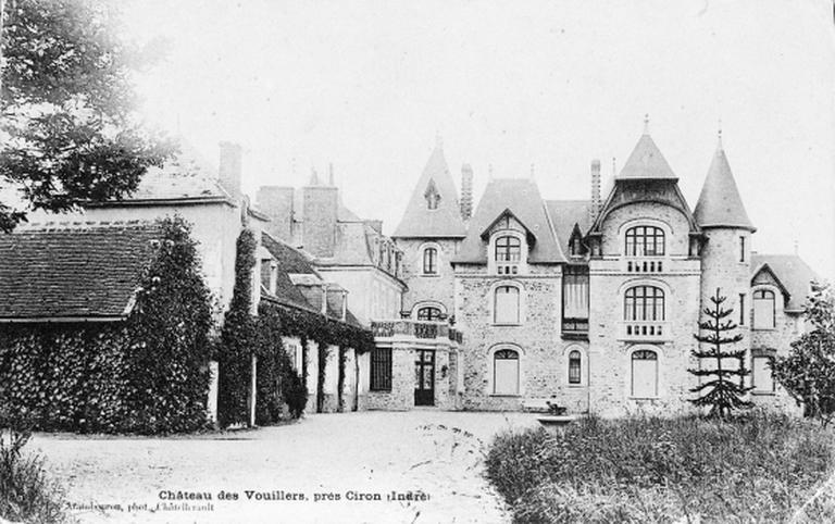 Vue d'ensemble au début du XXe siècle, prise de l'ouest.