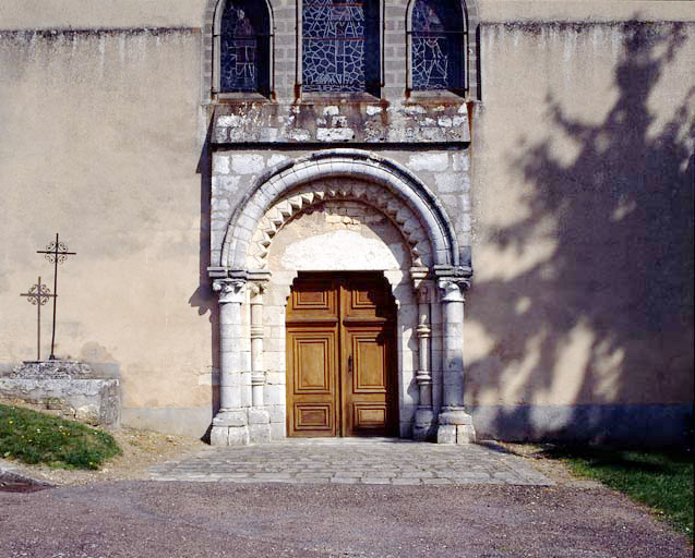 Vue du portail occidental.