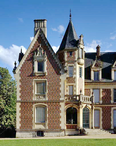 Détail de la façade nord.