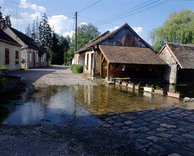 Le gué sur l'Aveyron.