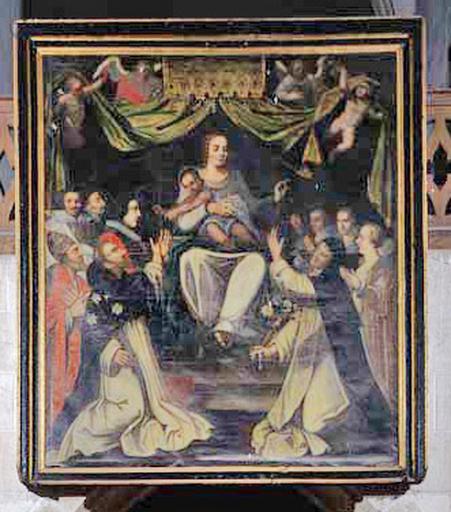 Tableau : Vierge du rosaire