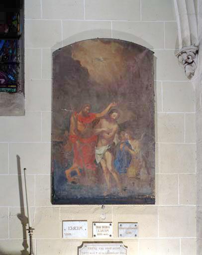 Tableau : Baptême du Christ