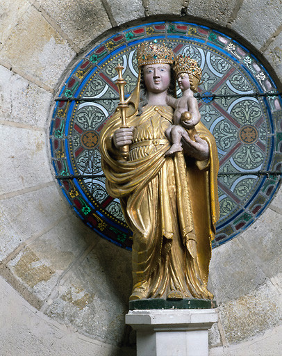 Statue : Vierge à l'Enfant dite Notre-Dame de Prahas
