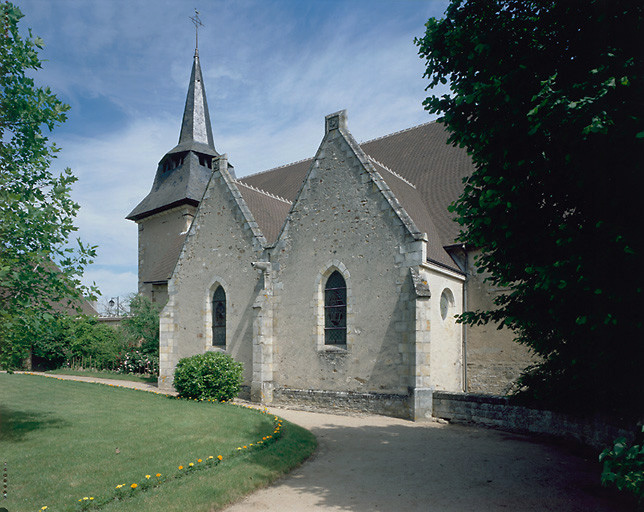 Façade sud, chapelle, vue de volume.