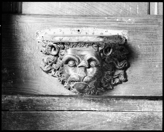 Détail de la première miséricorde.