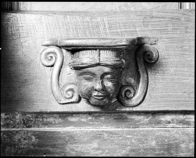 Détail de la deuxième miséricorde.