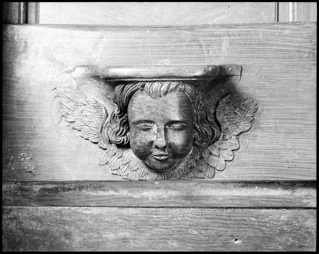 Détail de la troisième miséricorde.