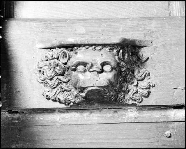 Détail de la deuxième miséricorde.