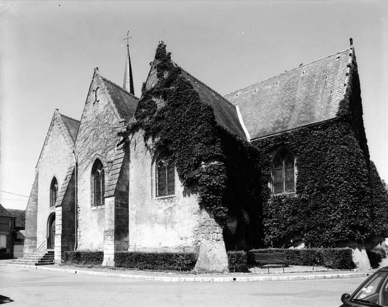 Façade sud et chevet.