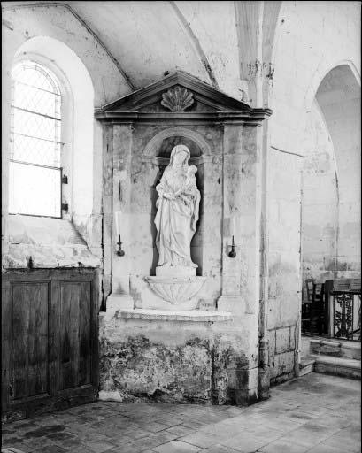 Ensemble des deux autels latéraux de la Vierge et de saint Joseph