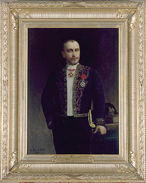 Tableau : Portrait du docteur Raphaël Blanchard