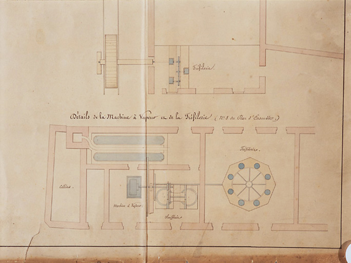 Usine de fabrication et de transformation des métaux dite Forges de Bigny, actuellement cartonnerie Socar