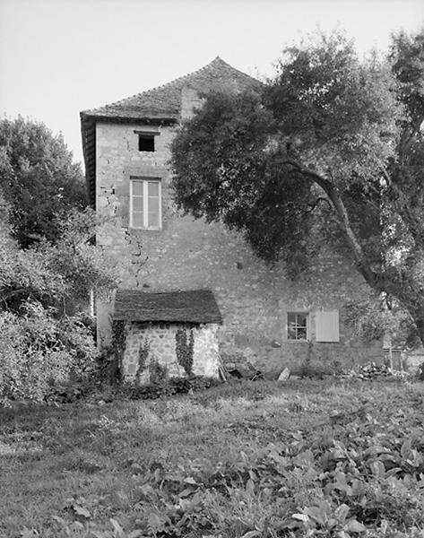Pignon nord. Vue prise du nord.