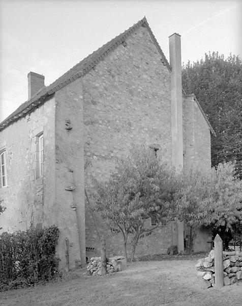 Pignon sud. Vue prise du sud-ouest.