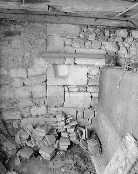 La cave. Détail de la construction.