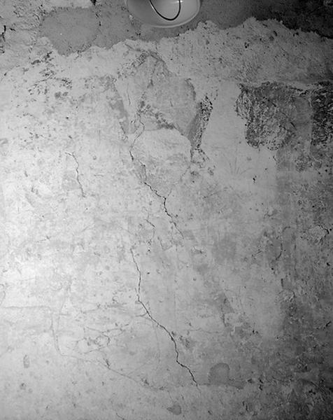 Premier étage. Vestiges d'une représentation de Saint-Christophe.