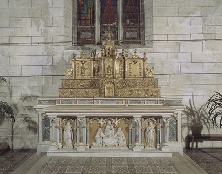 Ensemble du maître-autel (autel, tabernacle)