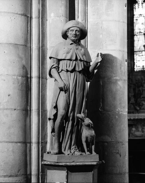 Statue : saint Roch