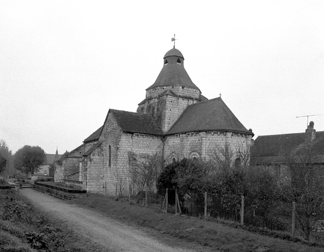 Chevet et bras sud du transept