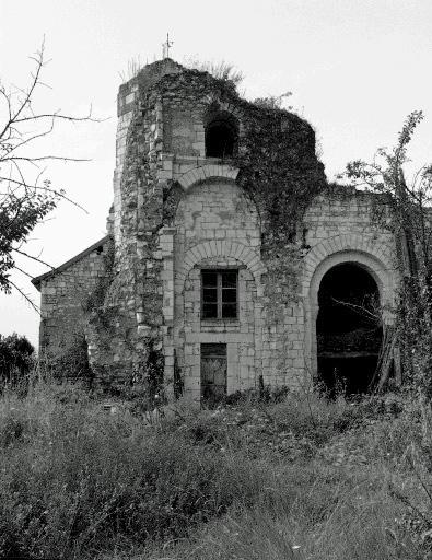 Vestiges du clocher.