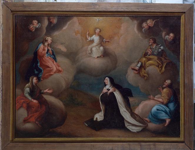 Tableau : Vision de Sainte Thérèse d'Avila