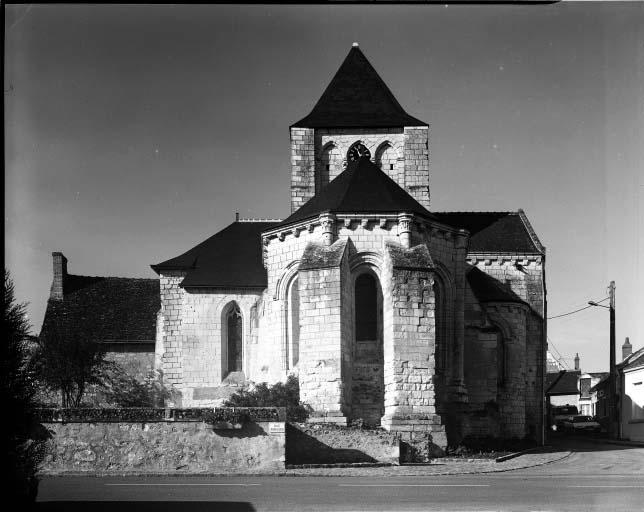 Vue d'ensemble du chevet.