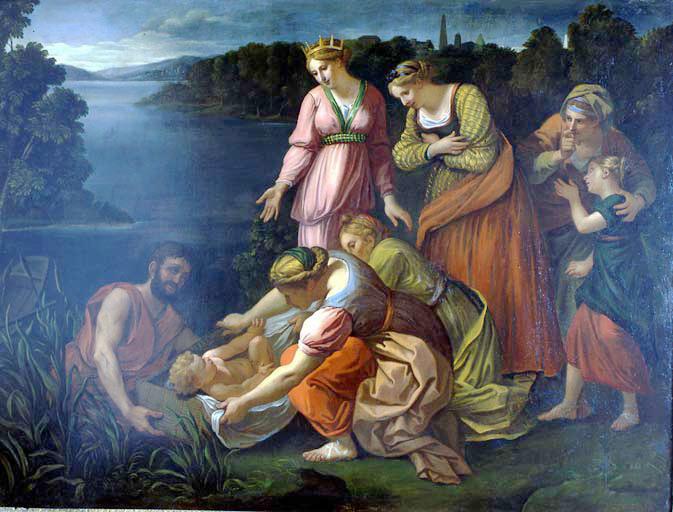 Tableau : Moïse sauvé des eaux