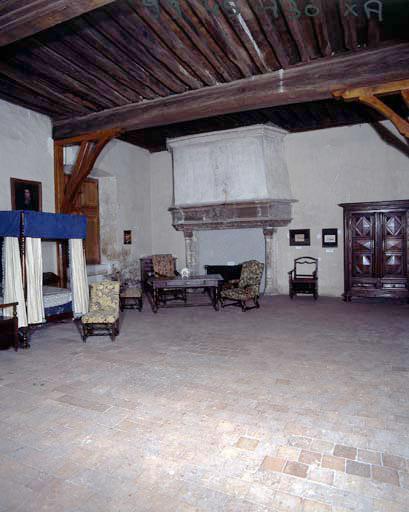 Chambre de Dunois à l'étage.