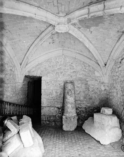 Garde-manger du rez-de-chaussée du pavillon.