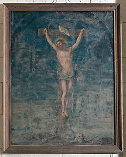 Tableau : Christ en croix