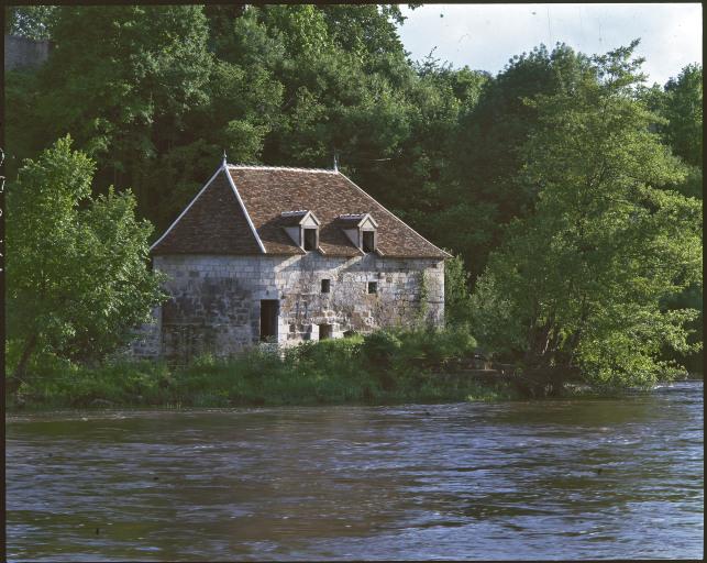 Vue du moulin.