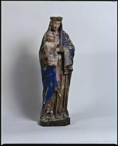 Statue : Vierge à l'enfant