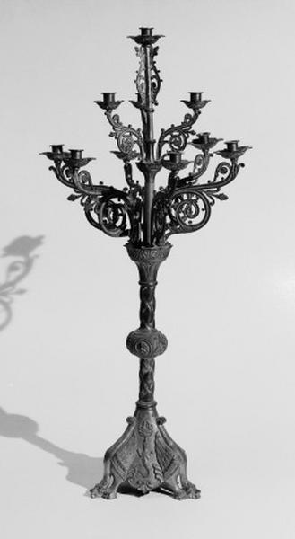 2 chandeliers à 9 branches