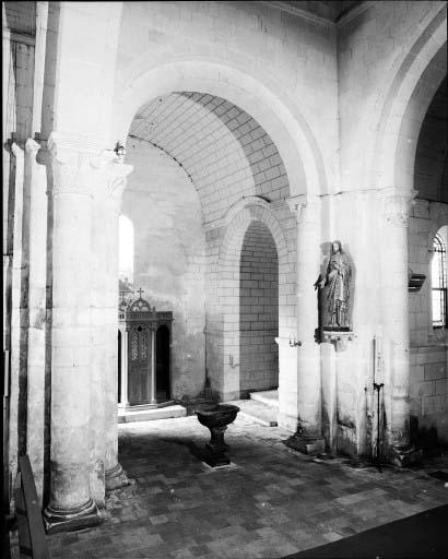 Bras nord du transept, vue intérieure