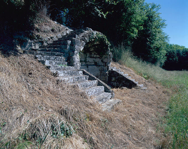 Vue d'ensemble de la fontaine.