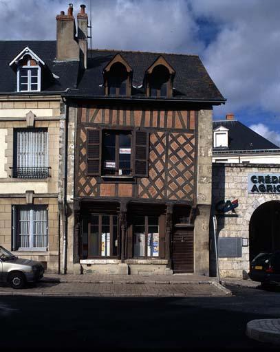 Maison à pan de bois