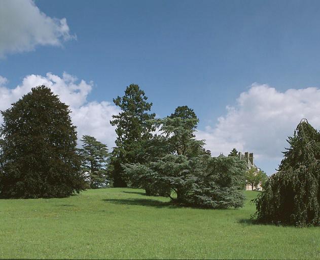 Vue du parc.