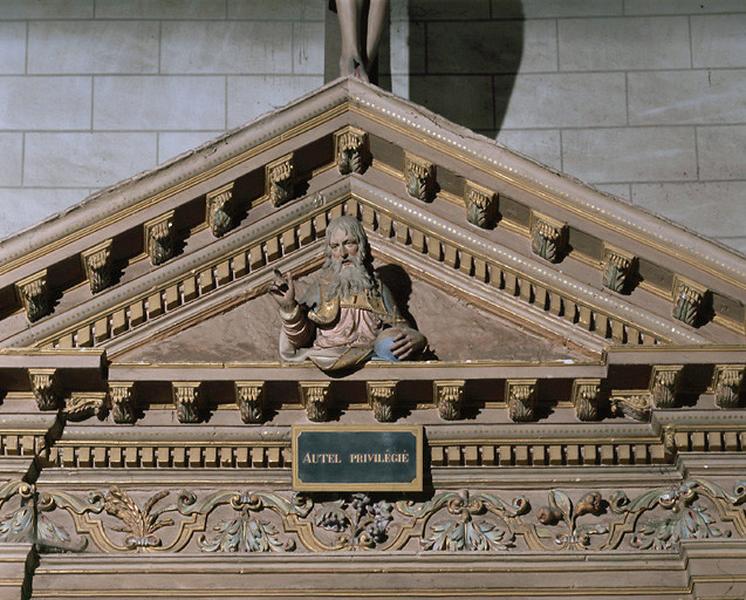 Ensemble du maître-autel (autel, tabernacle, retable)