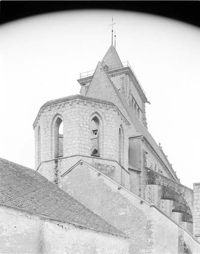 Vue de la tour octogonale.