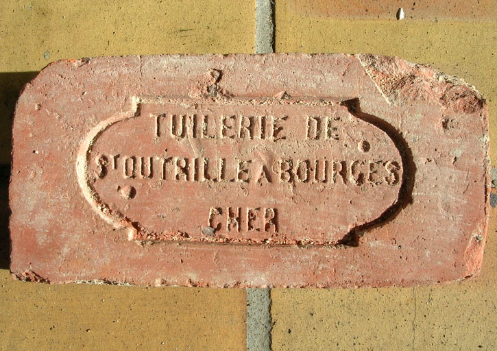 Brique produite à Saint-Outrille.