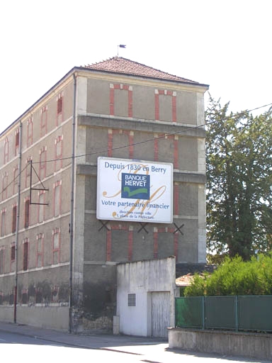 Pignon nord de la brasserie.