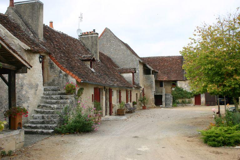 Ferme en L, vue générale.