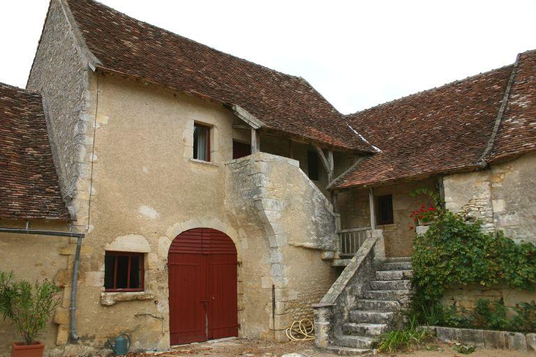 Ferme à Villiers, façade de l'habitation principale.