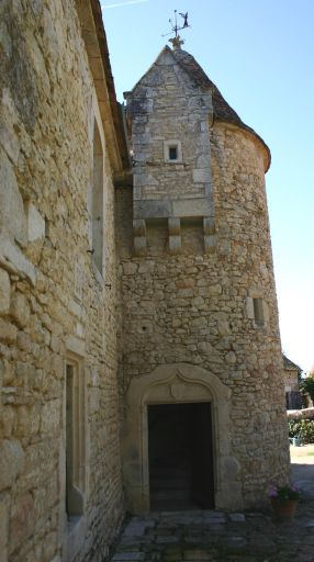 Tour façade nord.