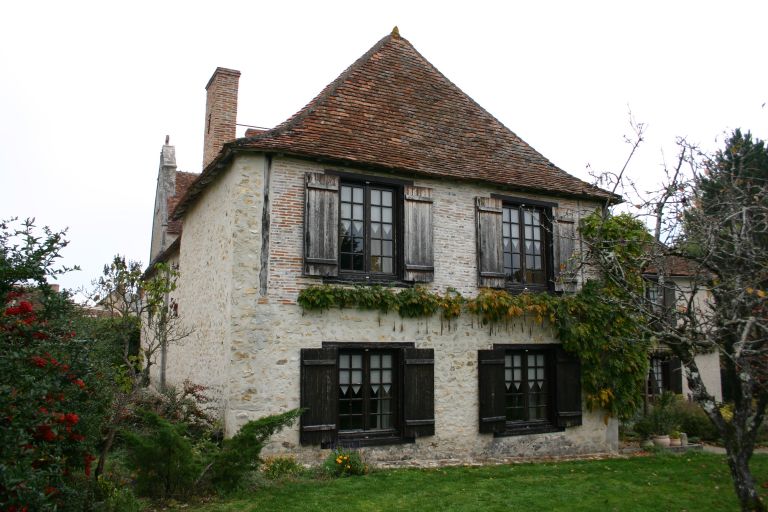 Pignon du corps de bâtiment principal.