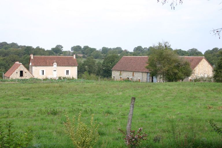 Ferme à organisation en U, vue générale.