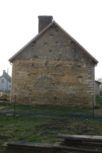 Pignon du bâtiment.